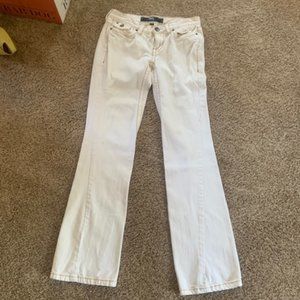 Mossimo Premium White Denim Jeans Women Size 2